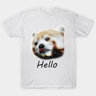 Tongue Out Red Panda T-Shirt